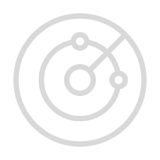 Circular abstract diagram on black background