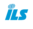 ILS emblem featuring a globe